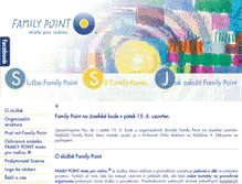 Tablet Screenshot of familypoint.cz